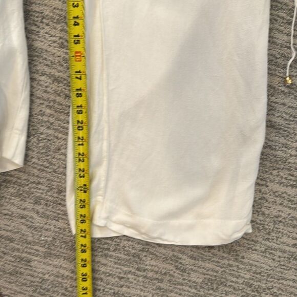 Rosetta Getty Collective | White Apron Linen
Jumpsuit Size 8 - Picture 12 of 16